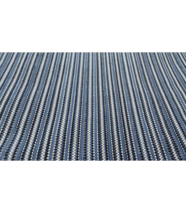 tissus rayé bleu vendu au mètre - 4CV