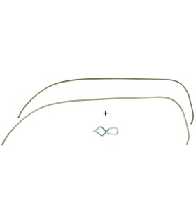 kit jonc de calandre avec agrafes - Traction 11 BL