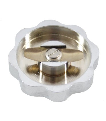 bouchon essence chromé - 4CV