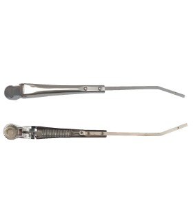 bras d'essuie-glace coudé fixation plate (230 mm)