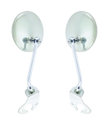 2 rétroviseurs + supports sur poignée TRACTION