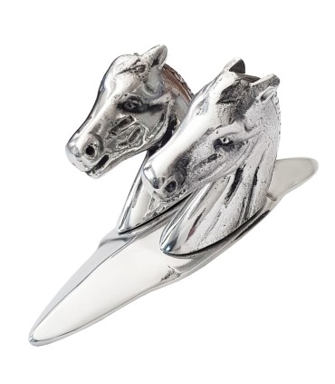 mascotte chevaux à 2 têtes