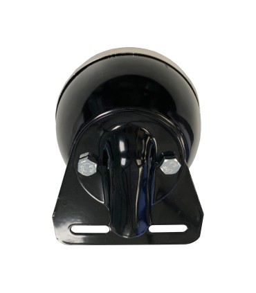 feux 3 fonctions noir sans éclairage de plaque avec verre STOP