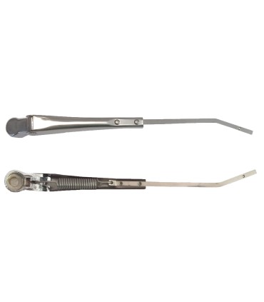 bras d'essuie-glace coudé à droite fixation plate (300 mm)