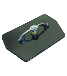 plaque arrière complète 4CV avec éclairage de plaque