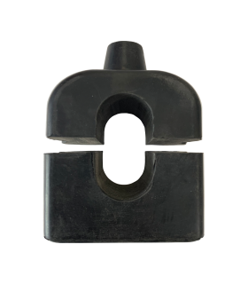 2 demi coussinets de traverse AR - 4CV