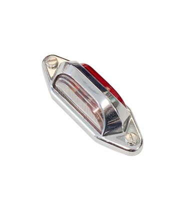 petit feu d'éclairage de plaque rouge et blanc - adaptable