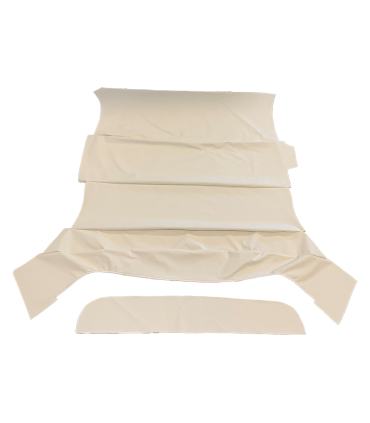 pavillon en tissu plastifié alvéolé beige - Dauphine