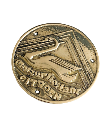 plaque moteur flottant chromée - Citroën Rosalie