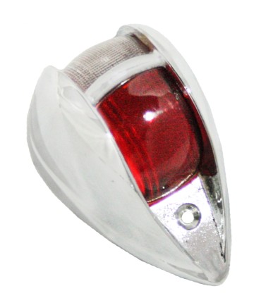 feux clignotant Scintex V55 chromé - 4CV / Juva