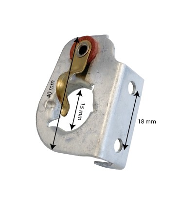 porte ampoule sur platine - 1 plot