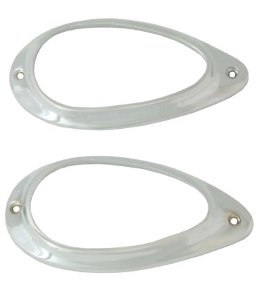 paire d'enjoliveur de clignotant (alu poli) - Traction