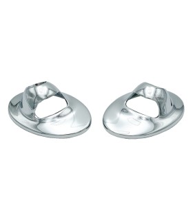 support de phare chromé (la paire) - Traction