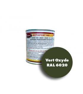peinture moteur vert oxyde RAL 6020 - 500ml