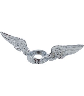 mascotte "ailée" pour thermomètre de radiateur - chromé