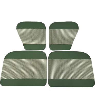 panneaux de portes vert - Dauphine Ondine