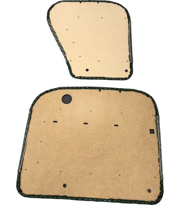 panneaux de portes vert - Dauphine Ondine