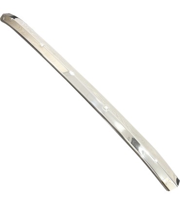 pare-chocs arrière inox poli "miroir" - 4CV