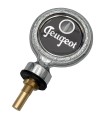 thermomètre Peugeot ø7cm - Chromé