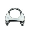 collier de serrage tube échappement (Zinc Blanc) - ø45