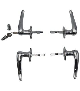 PACK poignées Rosalie avec clef conducteur - le kit de 4