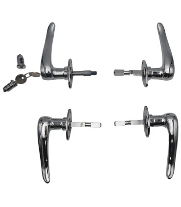 PACK poignées Rosalie avec clef conducteur - le kit de 4