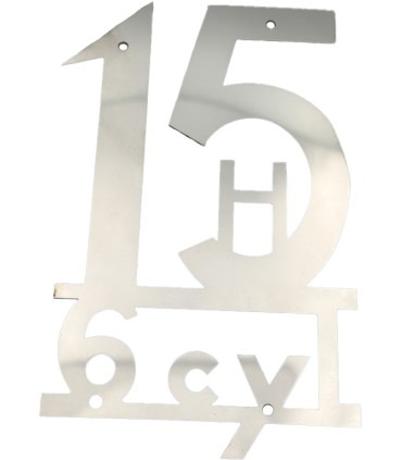sigle "15H-6Cyl" - 15H