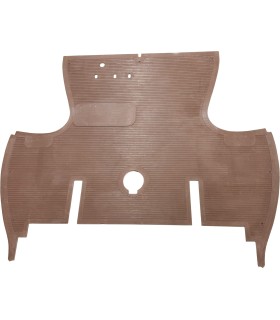 tapis avant marron - 4CV
