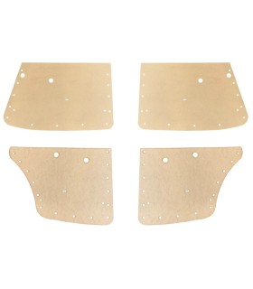 kit 4 panneaux de porte à confectionner - Traction 11 BL après 1952