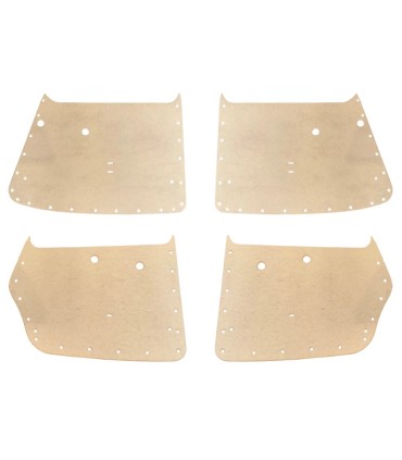 kit 4 panneaux de porte à confectionner - Traction 11B avant 1952