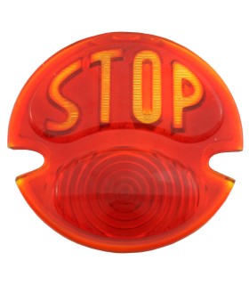 verre STOP en verre pour feux 3 fonctions