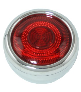 feux 2 fonctions avec verre motif rond