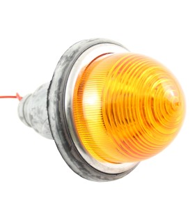 feux caoutchouc pointu orange