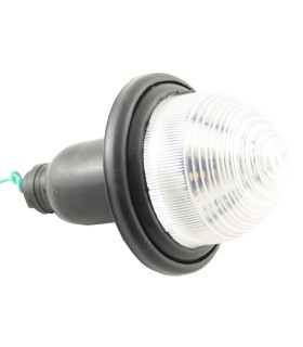 feux caoutchouc pointu blanc