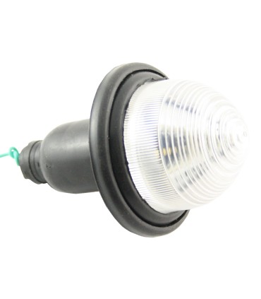 feux caoutchouc pointu blanc