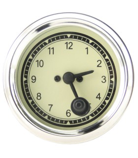 montre diamètre 60 mm - 6/12/24V - fond beige