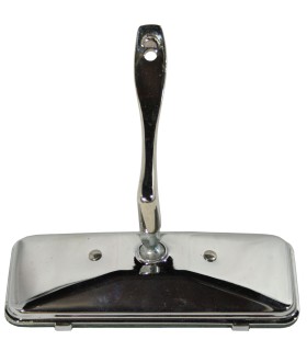 Rétroviseur intérieur à patte tout chromé